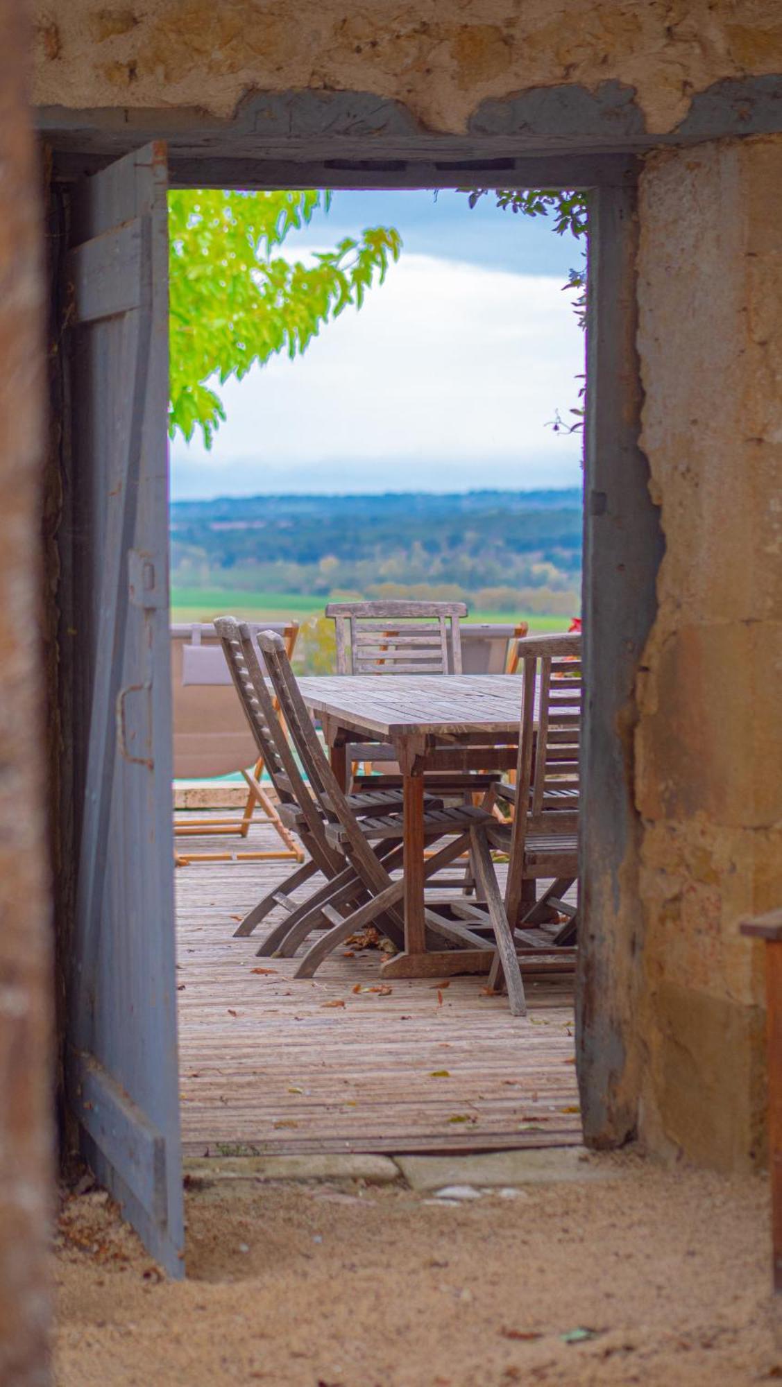 Bed and Breakfast Propriete Le Monneton Sainte-Christie Екстер'єр фото